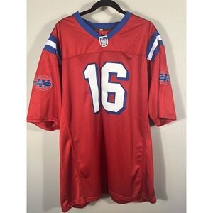 Shane Falco #16 Football Red Jersey Replacements Movie Fan Men Size 3XL (H)